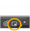 Pciture in Picture icon.