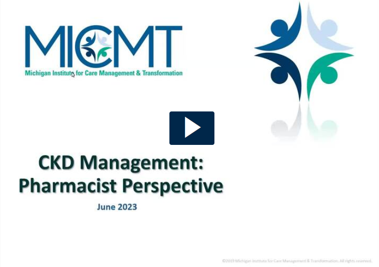 CKD Pharmacist Perspective Video Screenshot