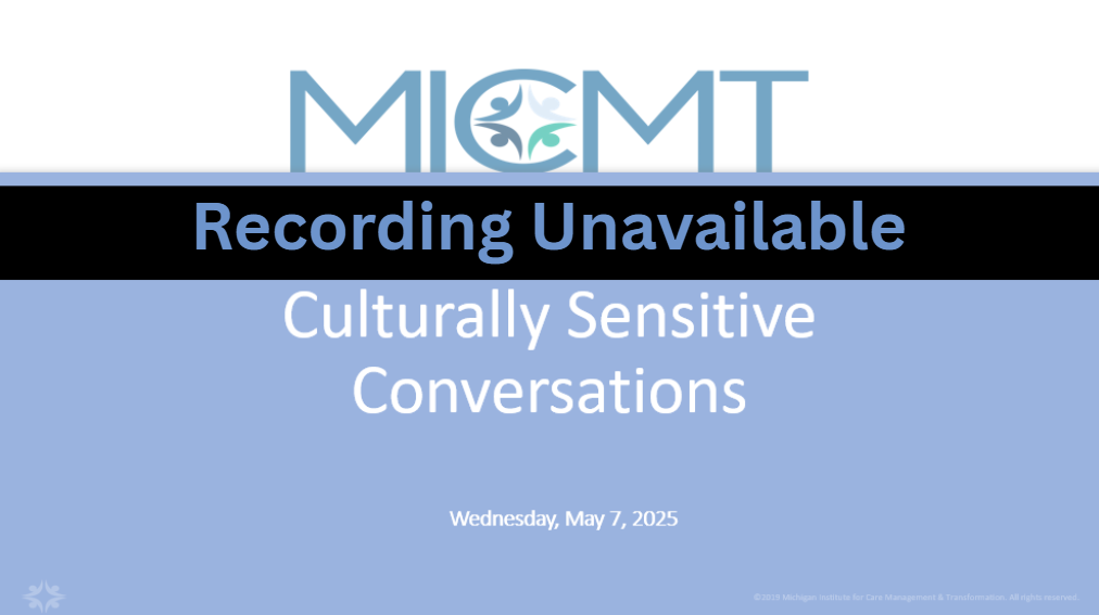 Screenshot of Video Stating Recording Unavailable