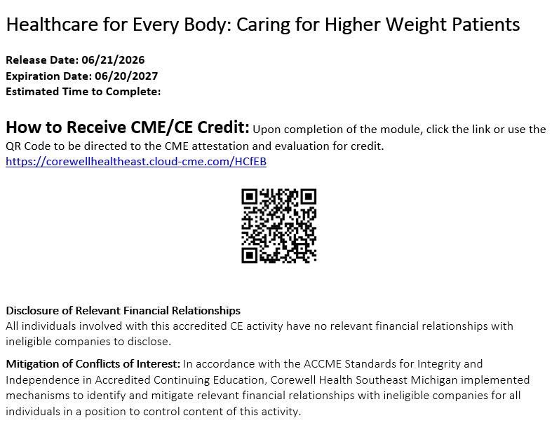 QR Code for HEalthcare for Every Body.