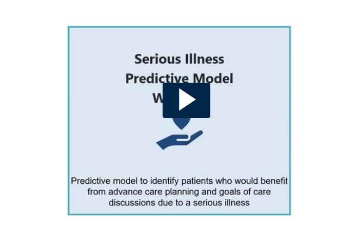 Predictive Model - Serious Illness